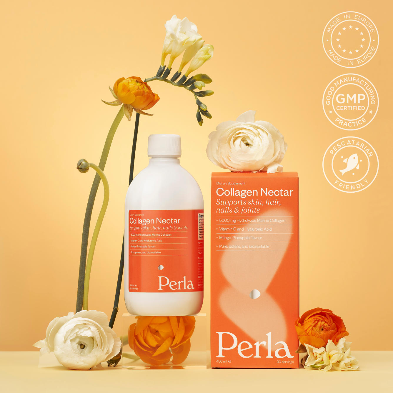 Collagen Nectar Mango-Pineapple – Perla Helsa