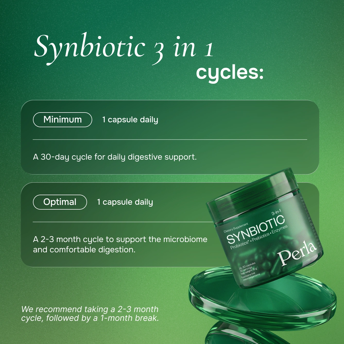 Synbiotic 3 in 1