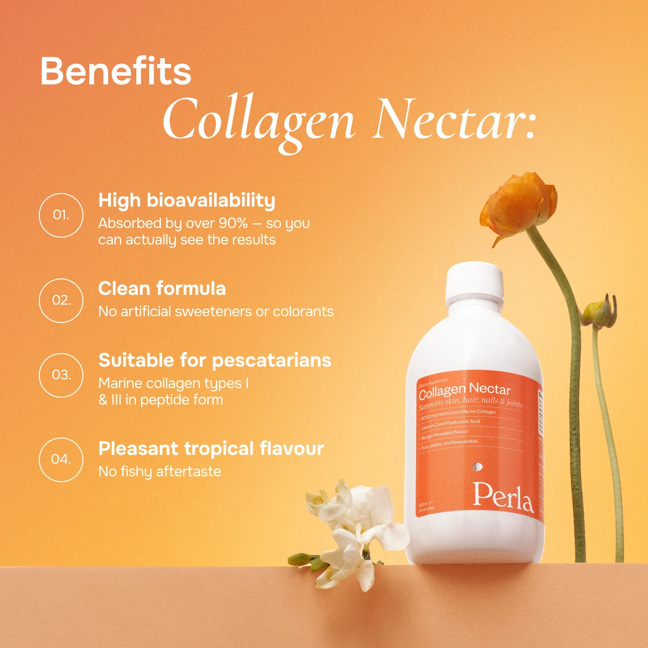 Collagen Nectar Mango-Pineapple
