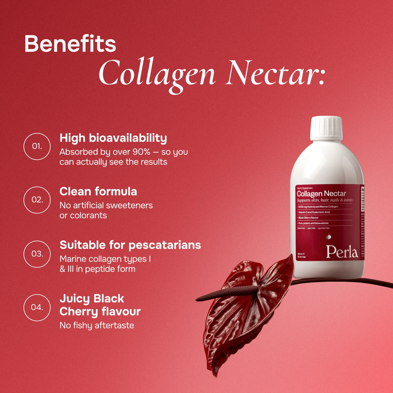 Collagen Nectar Black Cherry